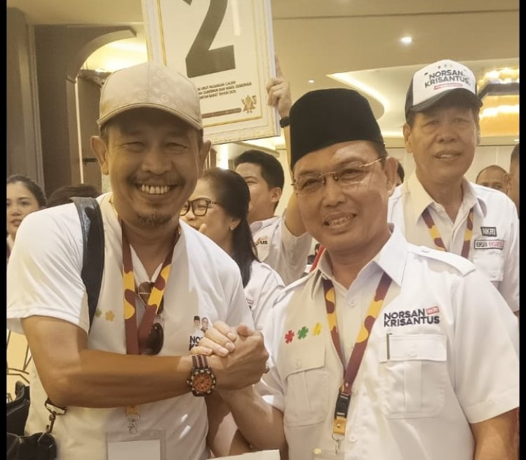 Relawan SAMPAN NKRI Kawal Ria Norsan - Krisantus Kurniawan Dengan Nomor Urut 2 Pilgub Kalbar 2024