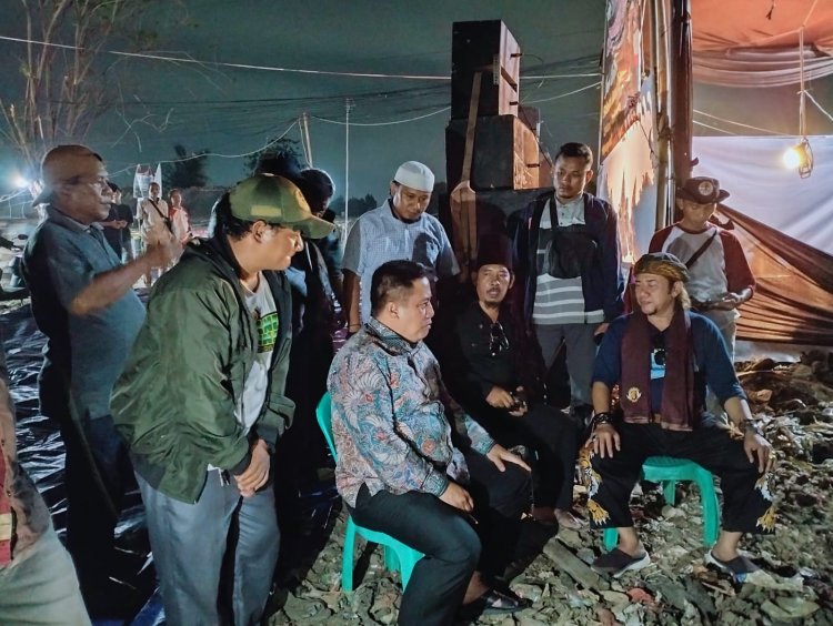 Luar Biasa Sangat Peduli Petani PJ Bupati Bekasi Hadiri Acara Sedekah Bumi