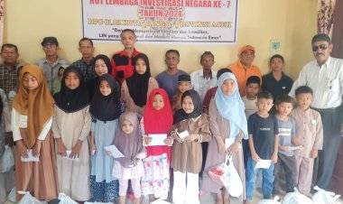 Lembaga Investigasi Negara Kota Langsa Memperingati HUT LIN KE - 7 dengan Syukurun