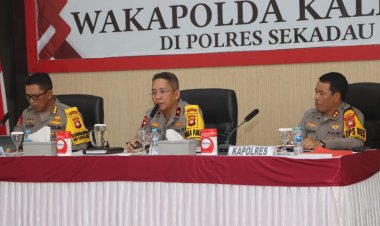 Wakapolda Kalbar Beri Asistensi Operasi Mantap Praja Kapuas 2024 di Polres Sekadau