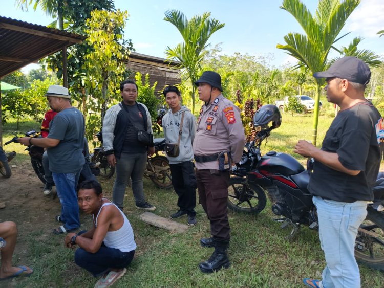 Polres Melawi Laksanakan Pengamanan Kampanye Pasangan Calon Bupati dan Wakil Bupati