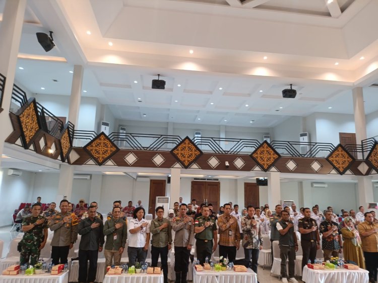 Polda Kalbar Hadiri Kegiatan Simulasi Pemungutan Suara Pilkada Serentak 2024