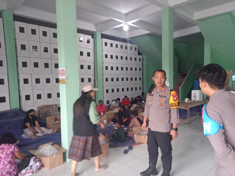 Karendal OPS Res Akp Dwi Raharjo: Pastikan Proses Pelipatan Surat Suara Aman dan Tertib
