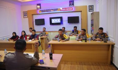 Polres Sintang Kembali Gelar Rapat Koordinasi Pastikan Kesiapan Jelang Pergeseran Logistik