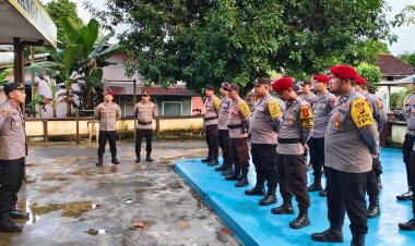 Polres Sekadau Geser Personel untuk Pengamanan Pleno di Kecamatan