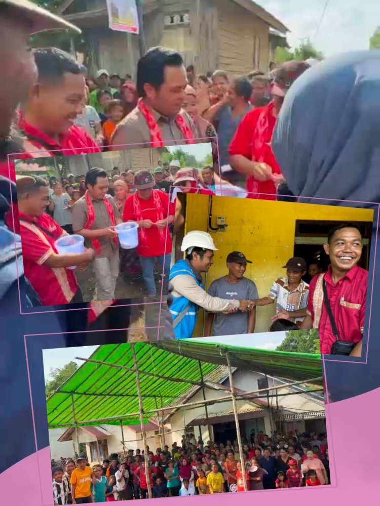 Senyum Bahagia Warga Kumpang Dan Pengkadan Sungai Rupa Jadi Saksi Penyalaan Perdana Listrik UP 3 Sanggau Tepat Dihari Ulang Tahun PT PLN Ke 79