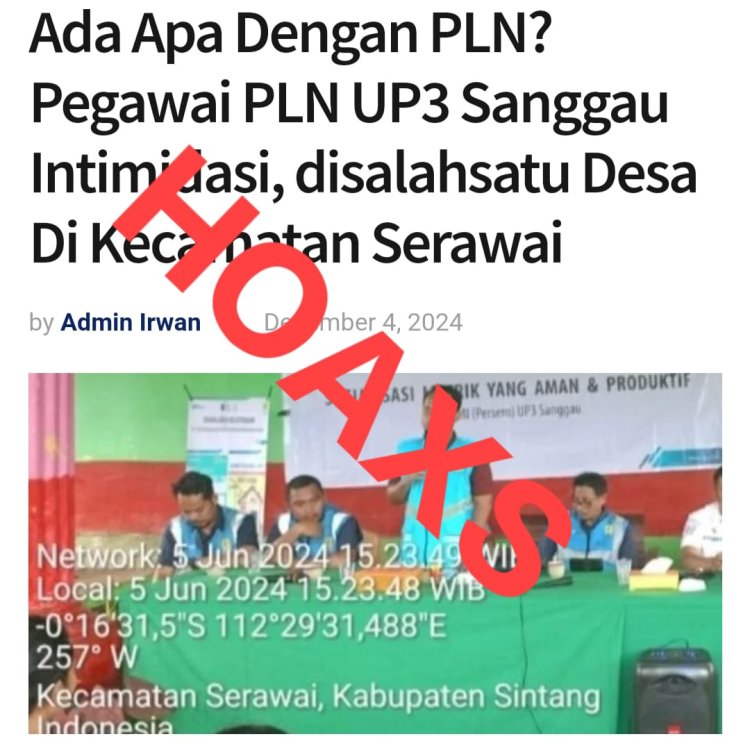 Kades Ahong : Tidak Ada Intimidasi Sosialisasi LISDES Di Desa Begori Kecamatan Serawai Berjalan Baik-Baik Saja