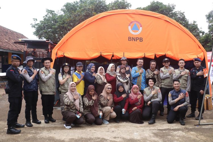 Trauma Healing Polri di SDN Sukapanjang Memulihkan Semangat Anak Anak Terdampak Longsor