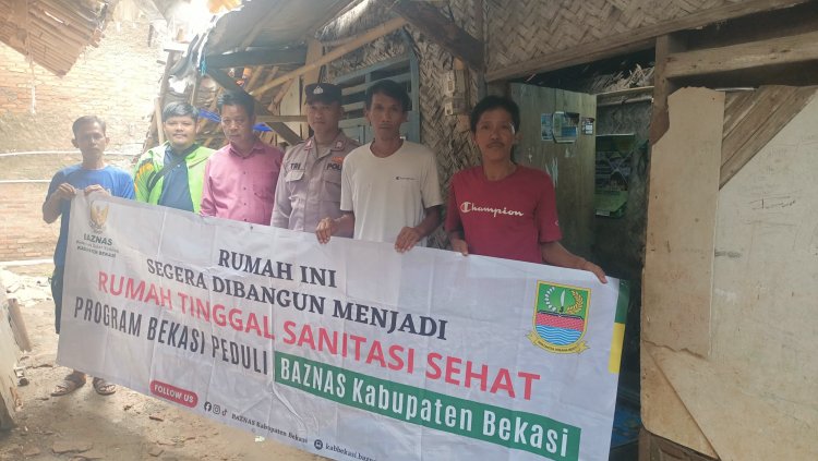 Warga Penerima Rutisae Ucapkan Terimakasih Kepada Baznas Kabupaten Bekasi 