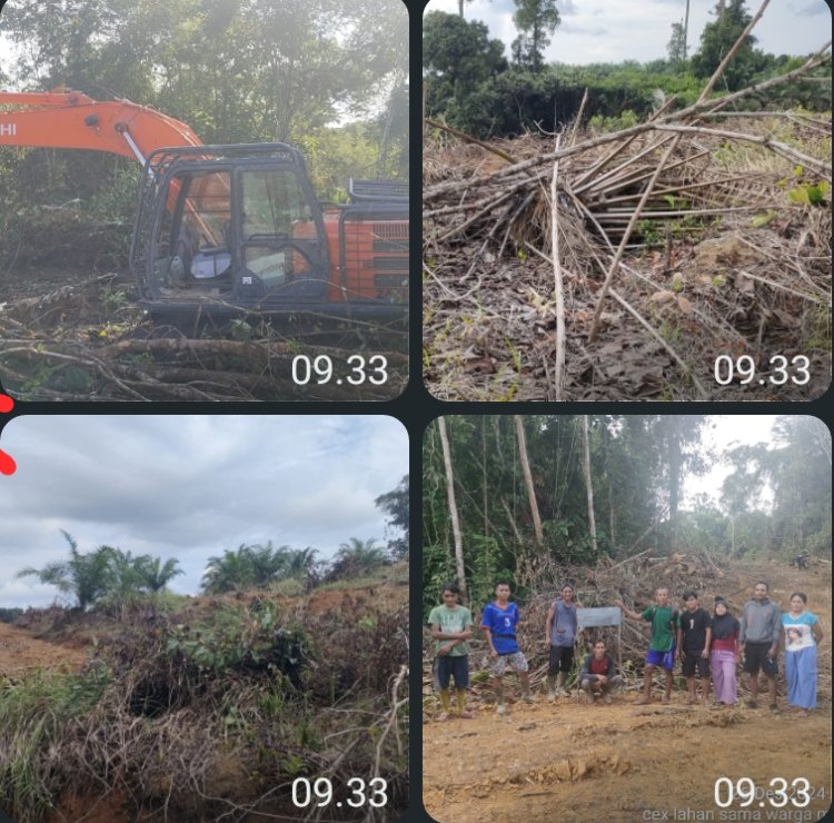 PENGERUSAKAN LAHAN USAHA MASYARAKAT DESA MENSUBANG YANG DIDUGA DILAKUKAN OLEH PT. SANDAI MAKMUR SAWIT