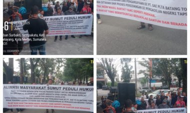 Heboh..!! Ratusan Aktivis dan Masyarakat Aksi Damai di Depan Kantor Pengadilan Tinggi Medan dan Kantor DPW Partai Nasdem Minta Wakil Rakyat Bukan Preman