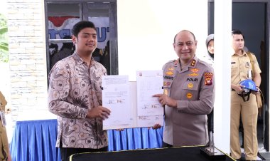 Dukung Program Asta Cita Pemerintah Kapolda Kalbar Laksanakan Ground Breaking Serentak Perumahan Bersubsidi Polri