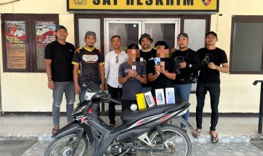 Pelaku Curas di Jalan Gor Patih Gum antar Berhasil Diringkus Oleh Unit Jatanras Satreskrim Polres Landak