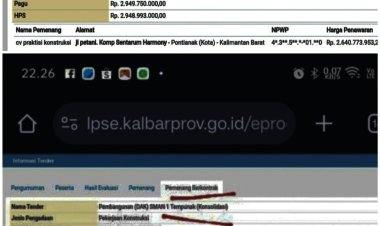 Klarifikasi Status CV Praktisi Kontruksi dalam Proyek Pembangunan SMA N 1 Tempunak LSM PISIDA  Pokja Kalbar Diminta Ungkap Ke Publik