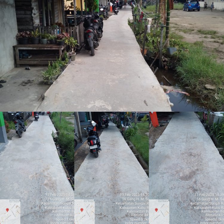 Wahh!!Sampai Saat Ini Proyek yang Diduga Mangkrak Belum Ada tindakan dari dinas maupun Pihak CV. Reva Kayla Putri