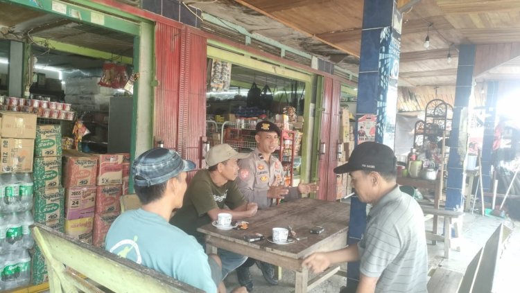 Jaga Keamanan dan Kenyamanan di Bulan Ramadan Polsek Air Besar Intensifkan Patroli Dialogis