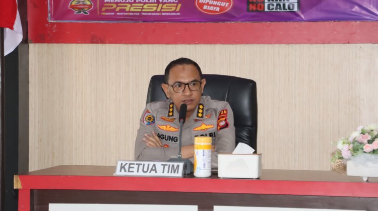 Jelang Sertijab Kapolres Sekadau Itwasda Polda Kalbar Lakukan Verifikasi