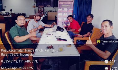 Silaturahmi DPP LSM PISIDA Dan Beberapa awak Media Ke JMI Kabupaten Melawi