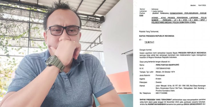 Doris dan Riris Layangkan Surat Terbuka Minta Keadilan ke Presiden