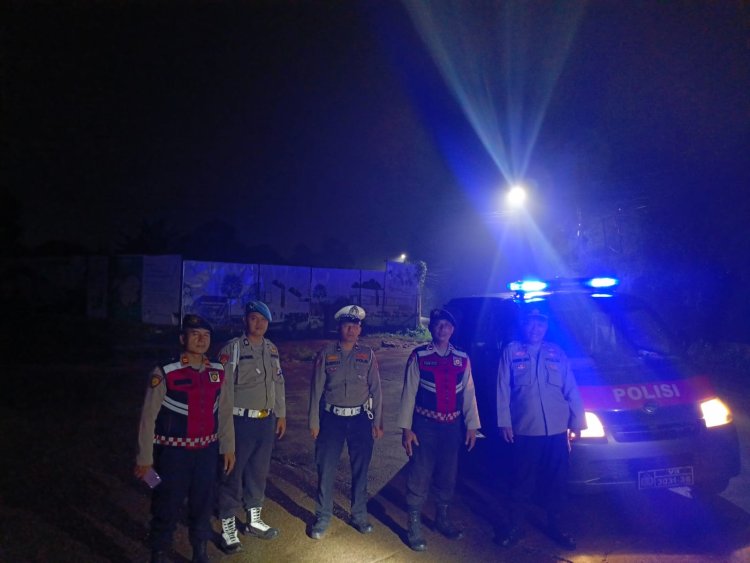 Untuk Memastikan Keamanan Warga,Polsek Serang Baru Gelar Patroli Biru Dalam Rangka OPS Berantas Jaya-2025