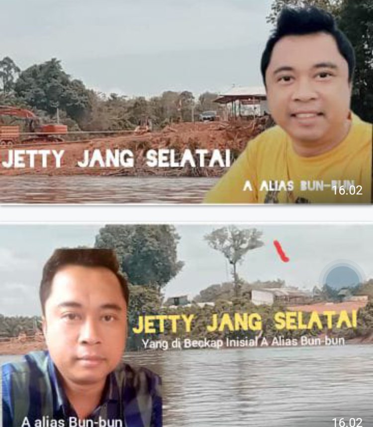 Diduga A alias Bun bun Salah Satu Beking Tambang Bauksit Milik Oki Di Tayan APH Kalbar Tak Bernyali Karena Kebal Hukum