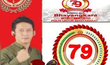 Pimpinan Umum Dewan Pers Nusantara Ucapkan Selamat Hari Bhayangkara ke-79