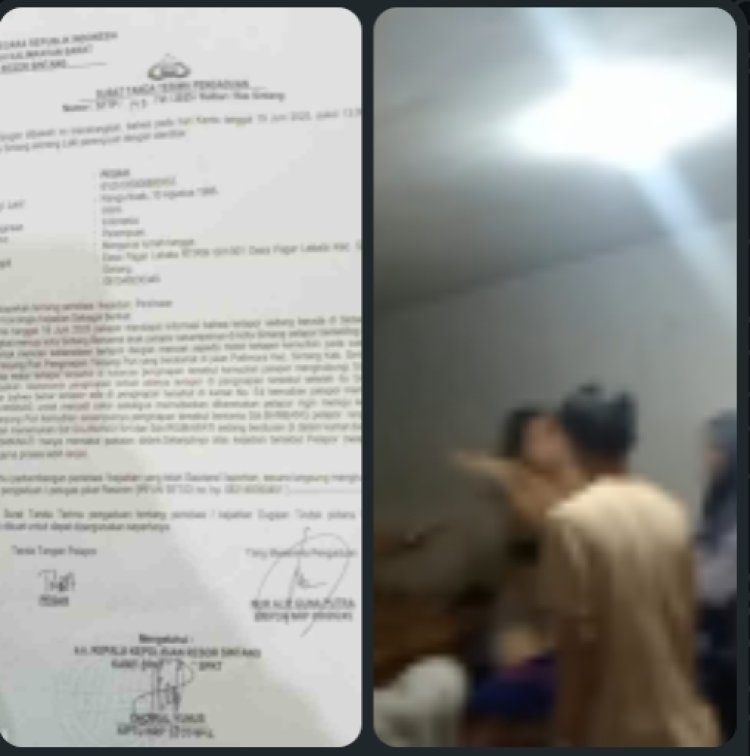 Kepergok Sedang Ngamar Bersama Selingkuhannya,Kades Lebata Di Laporkan Istri ke Polisi 