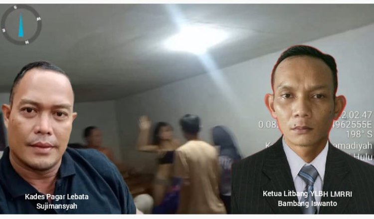 Ketua Litbang YLBH LMRRI Angkat Bicara Terkait Klarifikasi Kades Pagar Lebata Pada Media Online Melawi 