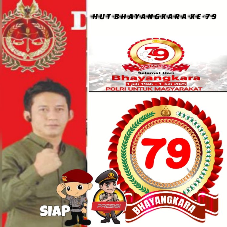 Pimpinan Umum Dewan Pers Nusantara Ucapkan Selamat Hari Bhayangkara ke-79