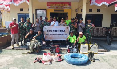 Pengecekan Kesiapan Tim Gabungan Karhutla di Kecamatan Mempawah Hulu, Kapolsek: Siap Tanggap Darurat!