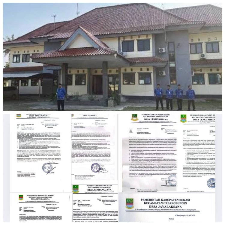 Waduh...! Dirut RSUD Bikin Gaduh Kepala Desa Se-cabang Bungin Bantu Masyarakat Surati Bupati Bekasi