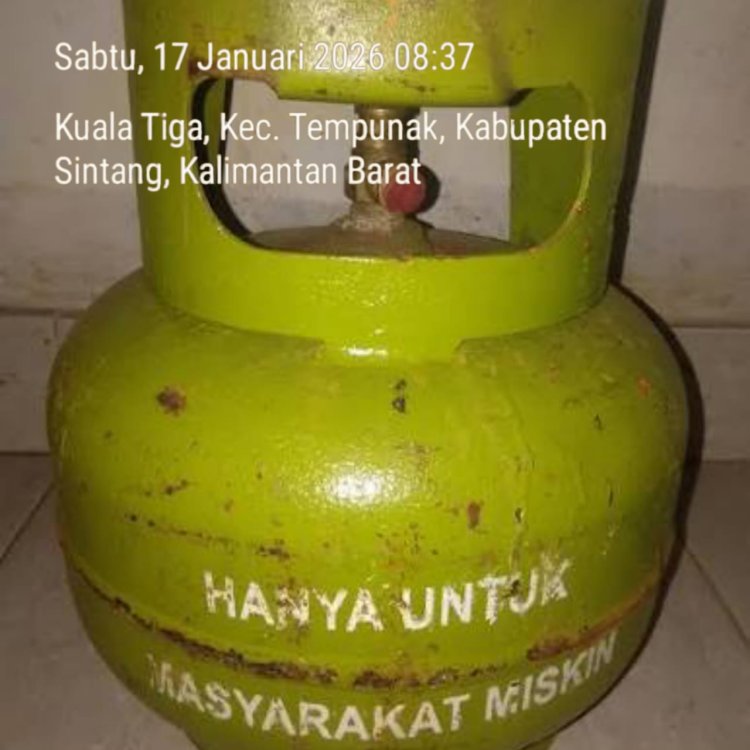 Gas Melon Rp70 Ribu di Tempunak Subsidi Dijarah, Negara Membisu