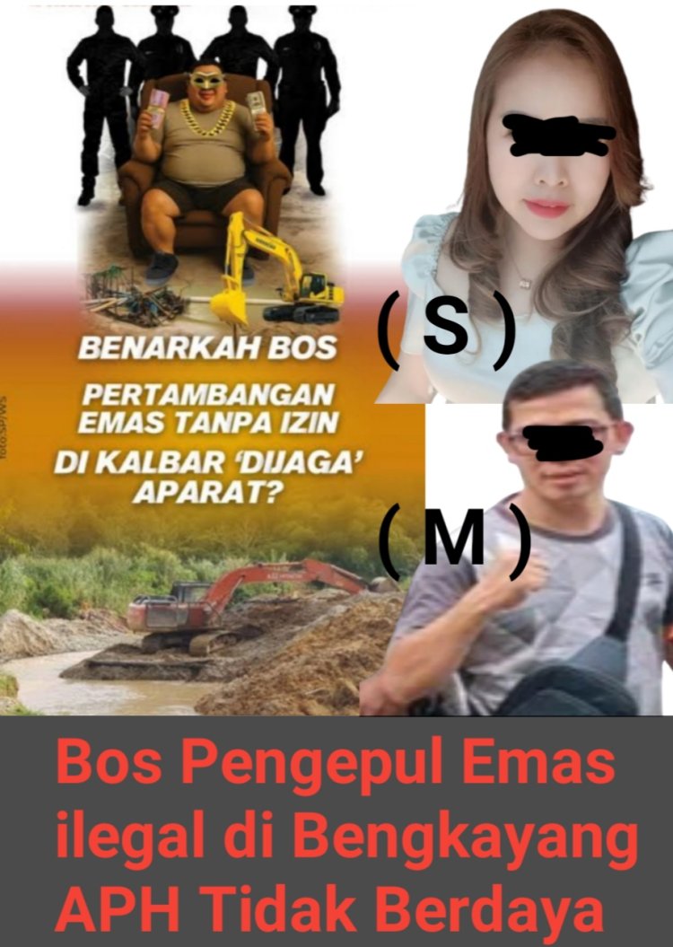Operasi Penertiban PETI Gencar, Dugaan Aktivitas Pengepul Emas Ilegal di Bengkayang Belum Tersentuh