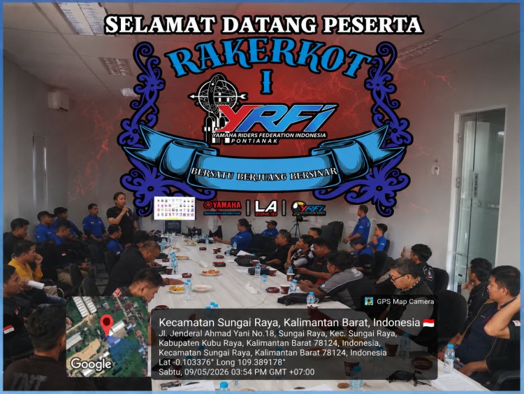 YRFI Kota Pontianak Gelar Rapat Program Kerja, Perkuat Solidaritas Antar Komunitas Yamaha