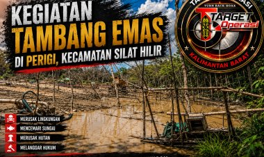 PETI di Desa Perigi Kian Menggila, Warga Desak Kapolres Kapuas Hulu, KPH dan DLH Jangan Tutup Mata