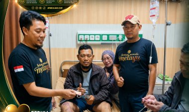 Solidaritas Tanpa Batas, Ketua DPD BPM Kubu Raya Jenguk dan Salurkan Bantuan kepada Korban Kecelakaan di RS Kartika Husada