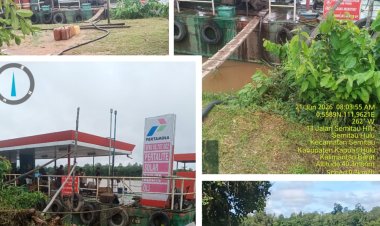 SPBU/APMS 66.787.002 Semitau Kangkkangi Aturan Migas, Libas Minta Pertamina tindak tegas.