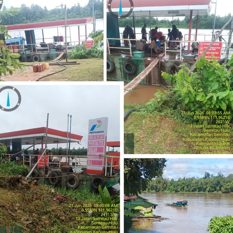 SPBU/APMS 66.787.002 Semitau Kangkkangi Aturan Migas, Libas Minta Pertamina tindak tegas.