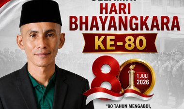 Peringati HUT Bhayangkara ke-80, Ketua DPC Lembaga Investigasi Negara Kubu Raya Polri Harus Semakin Profesional, Tegas, dan Dicintai Rakyat